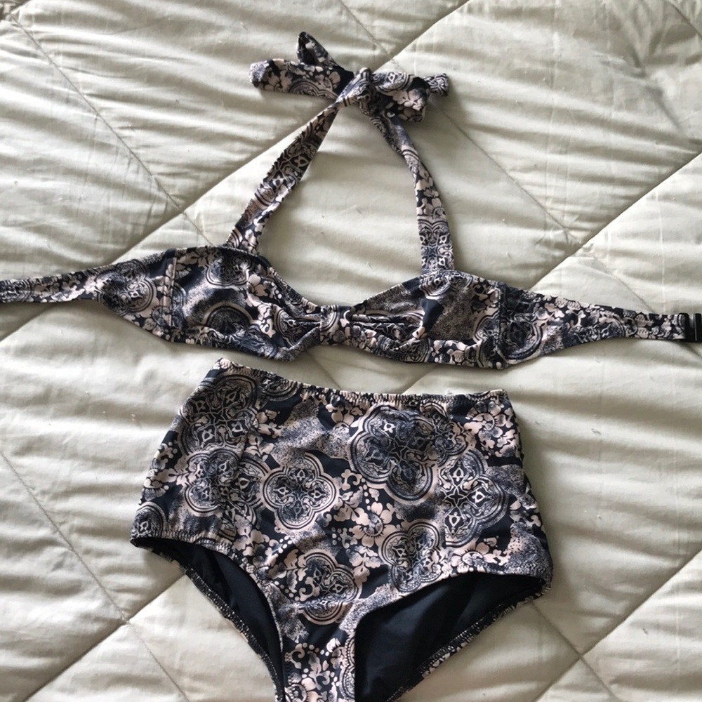 Urban Outfitters high wasted bikini set